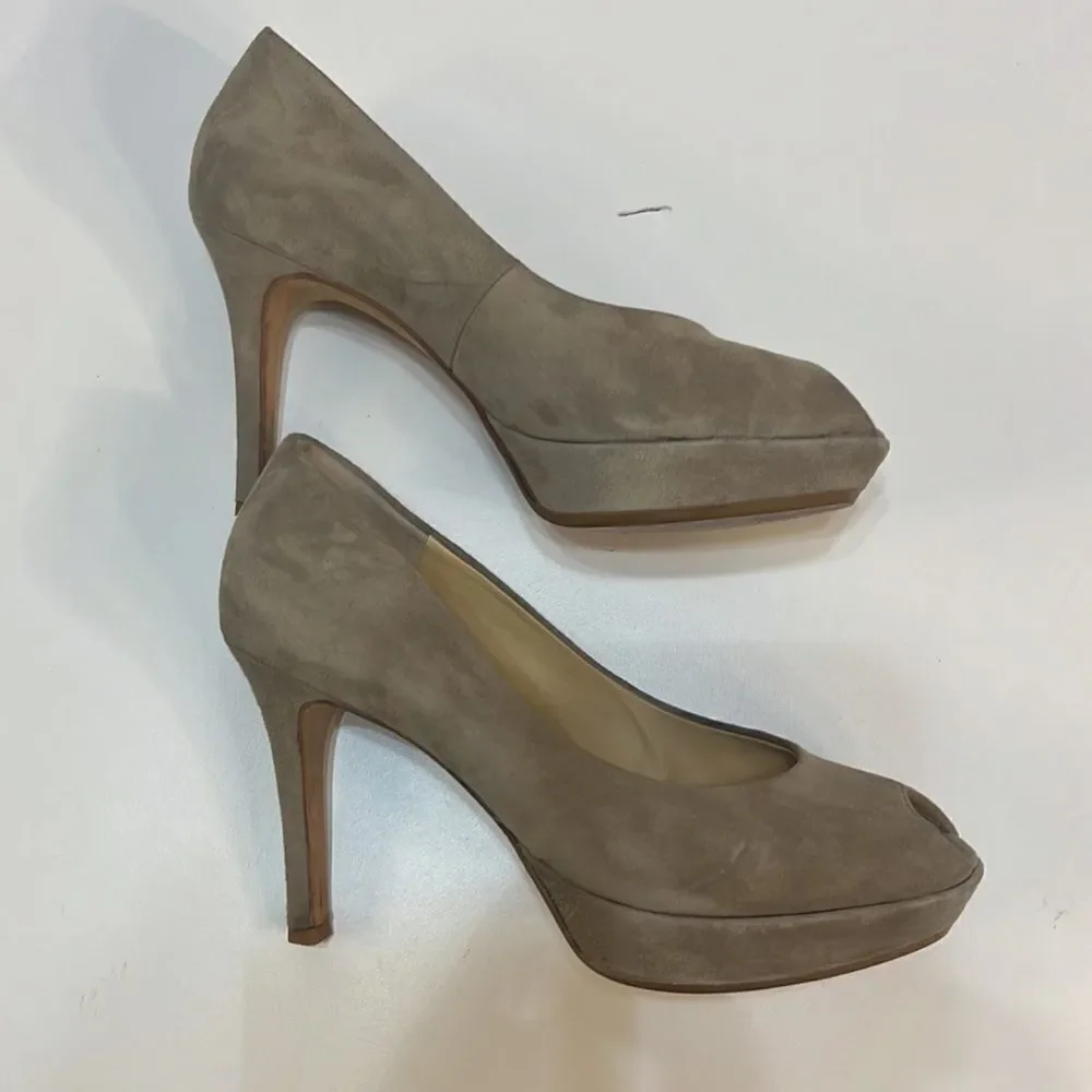 Paul green munchen handmade peep toe heels women‎ size 5.5